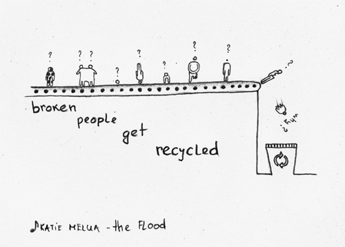 broken people get recycled (c) Katie Melua