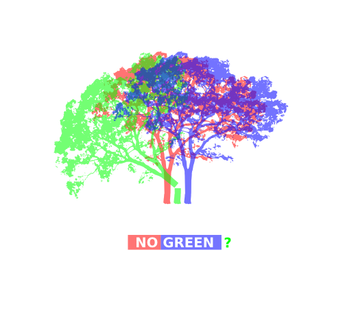RGB tree | NO GREEN?