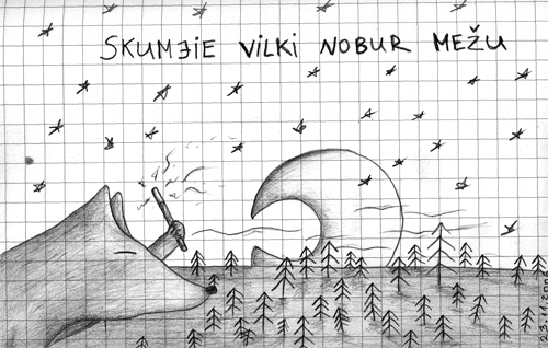 Skumjie vilki nobur mežu