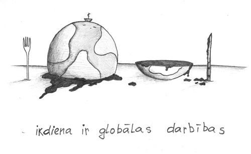 Ikdiena ir globālas darbības