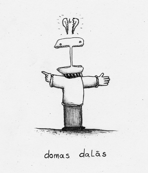 Domas dalās