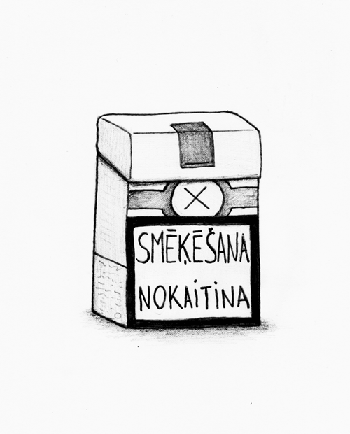 Smēķēšana nokaitina