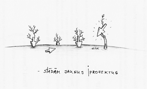 Stādām jaunus iprojektus | internetprojektus